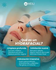 ¿Qué es un Hydrafacial? - MEILi Rejuvenecimiento
