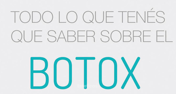 Botox: todo lo que tenés que saber