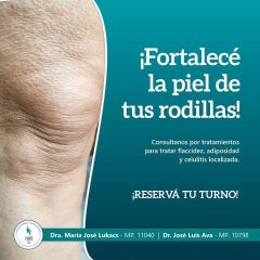 Protocolos combinados para Rodillas muscular, cutáneo, articular y graso