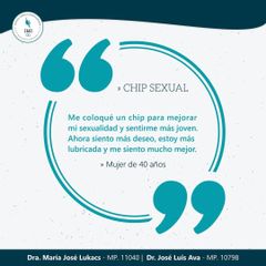 Chip sexual: No solo ayuda en lo sexual sino tiene múltiples beneficios, consultanos!