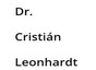 Dr. Cristian Leonhardt