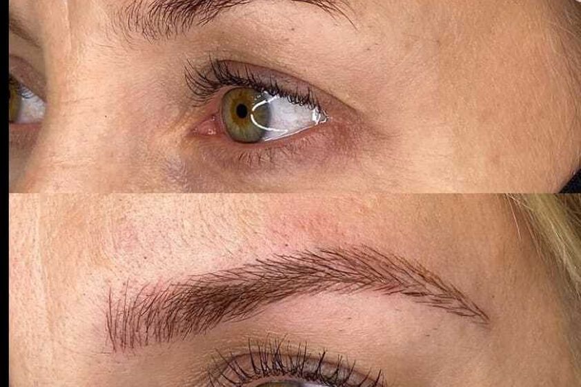 Microblading antes y después - 776576