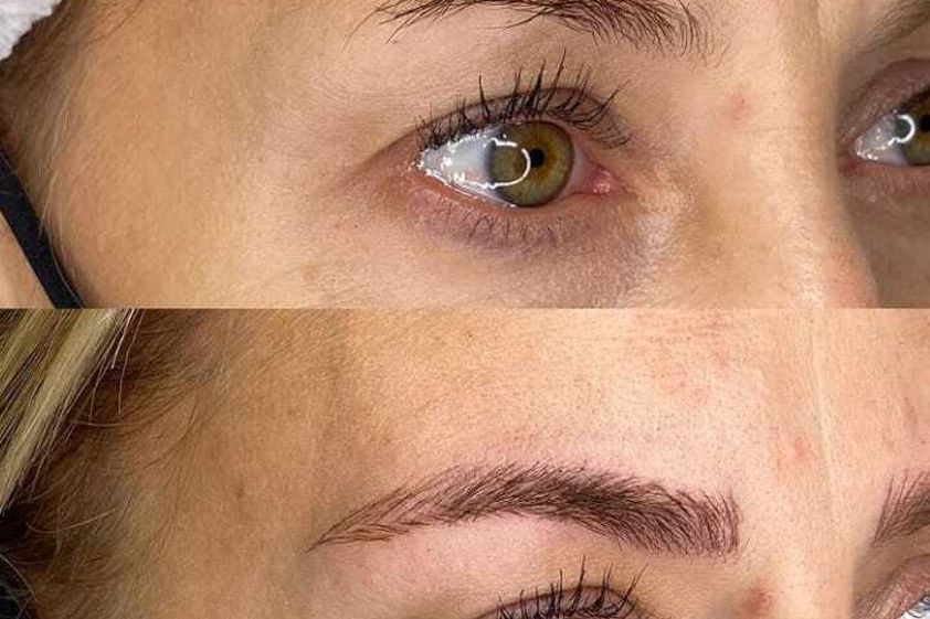 Microblading antes y después - 776577