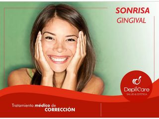 Sonrisa Gingival - Tratamiento médico de Corrección