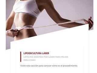 Lipoescultura láser.