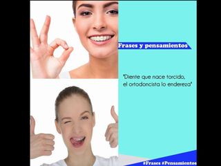 no sigas con los dientes torcidos! mejor ortodoncia