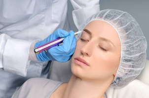 Tratamiento de microblading para cejas despobladas