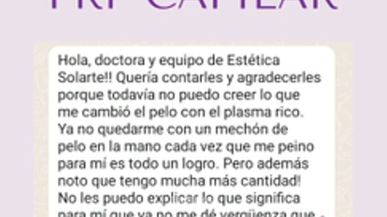 PRP capilar - Dra. Haylen Solarte