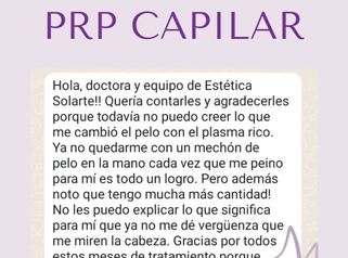 PRP capilar - Dra. Haylen Solarte