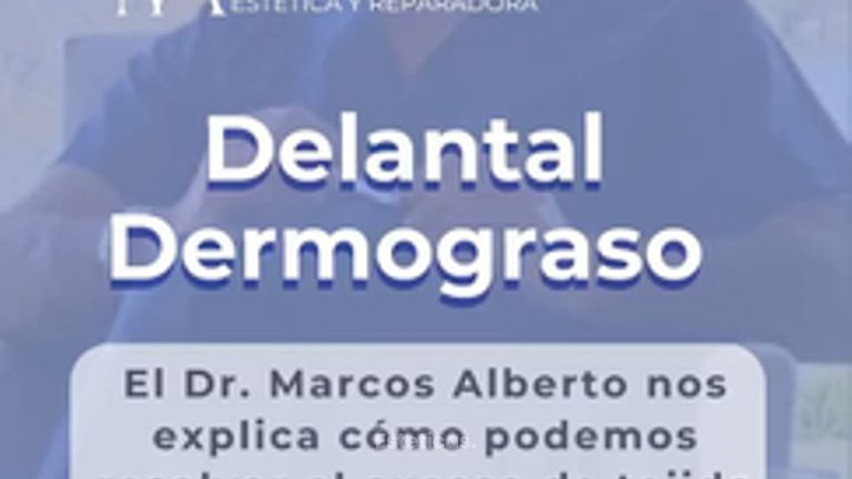 Delantal dermograso - Dr. Marcos F. Alberto