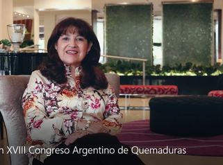 Dra. Hebe Blanco - Difusión XVIII Congreso Argentino de Quemaduras