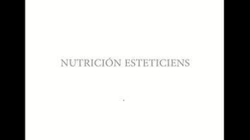 Nutición Esteticiens