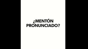 ¿Mentón pronunciado? 