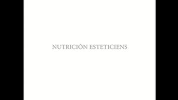 Nurición esteticiens