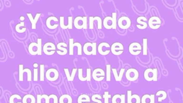 Hilos tensores - Y cuando se deshace el hilo vuelve a como estaba? - Dra. Jimena D. Frasso