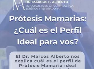 Prótesis mamarias - Dr. Marcos F. Alberto