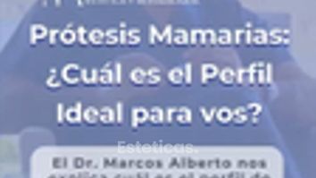 Prótesis mamarias - Dr. Marcos F. Alberto